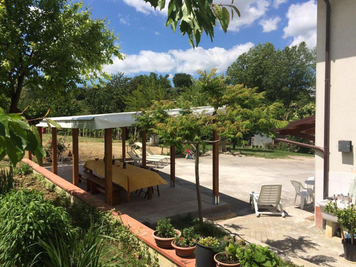 Casa Vacanze Raggio Di Sole Montegridolfo Luaran gambar
